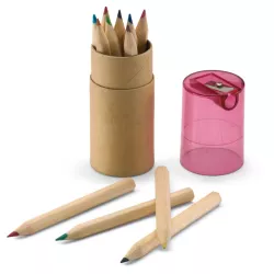 12 lápices de colores