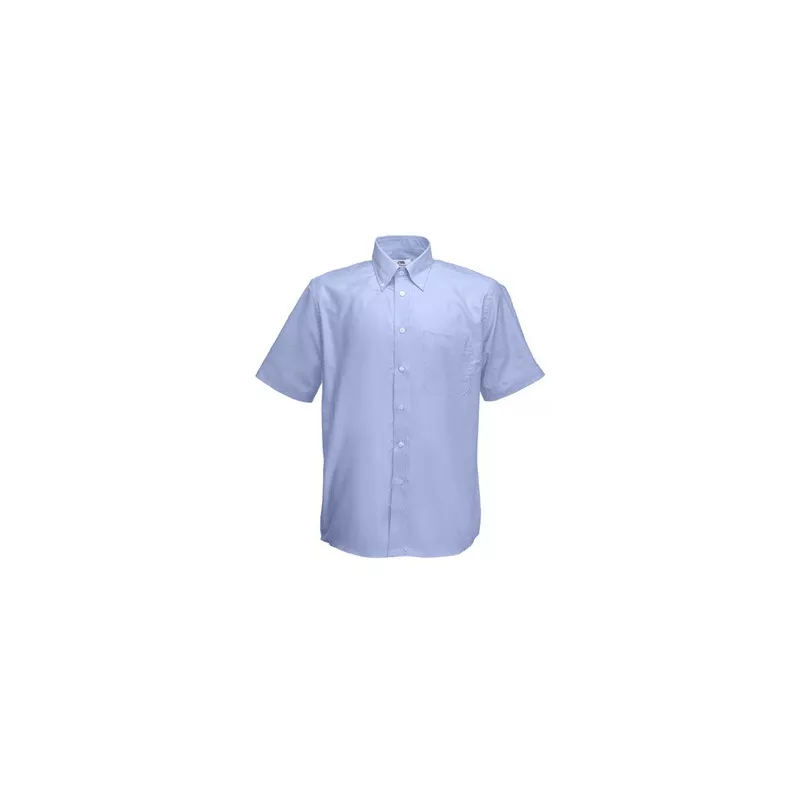 Camisa Oxford Manga Corta Fruit Of The Loom