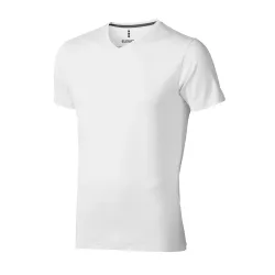 Camiseta Elevate Cuello Pico "Kawartha" Hombre Blanco