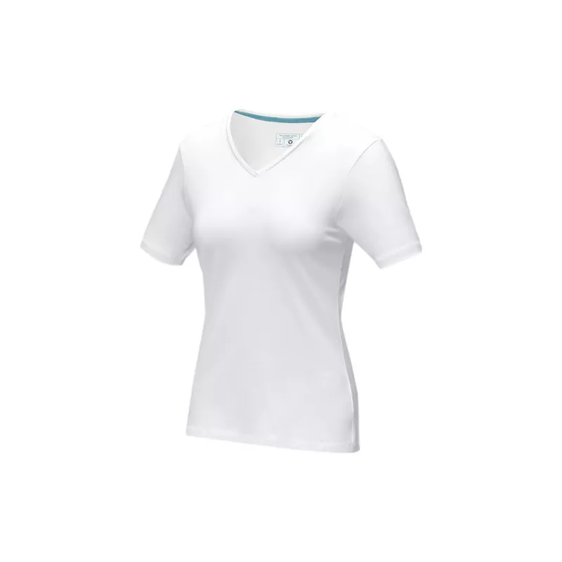 Camiseta Elevate Cuello Pico "Kawartha" Mujer Blanco