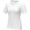 Camiseta Elevate Cuello Pico "Kawartha" Mujer Blanco