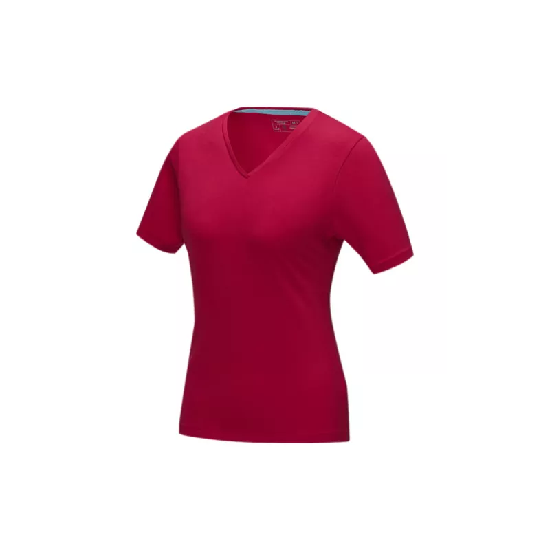 Camiseta Elevate Cuello Pico "Kawartha" Mujer Rojo