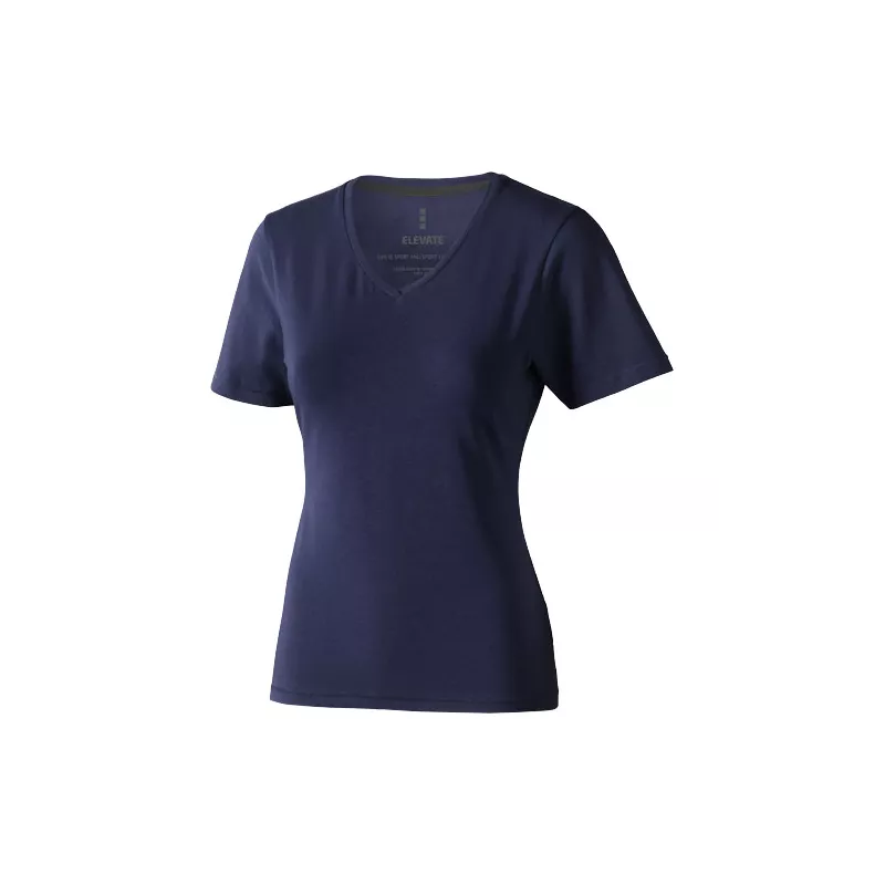 Camiseta Elevate Cuello Pico "Kawartha" Mujer Azul Marino