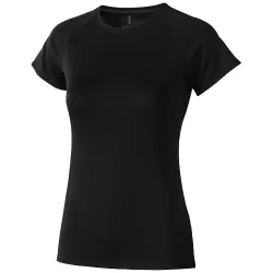 Camiseta Elevate Cool Fit "Niagara" Mujer Negro