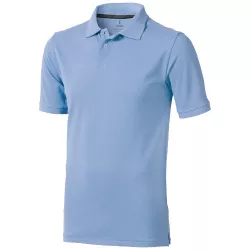 Polo M/Corta Hombre Azul Claro