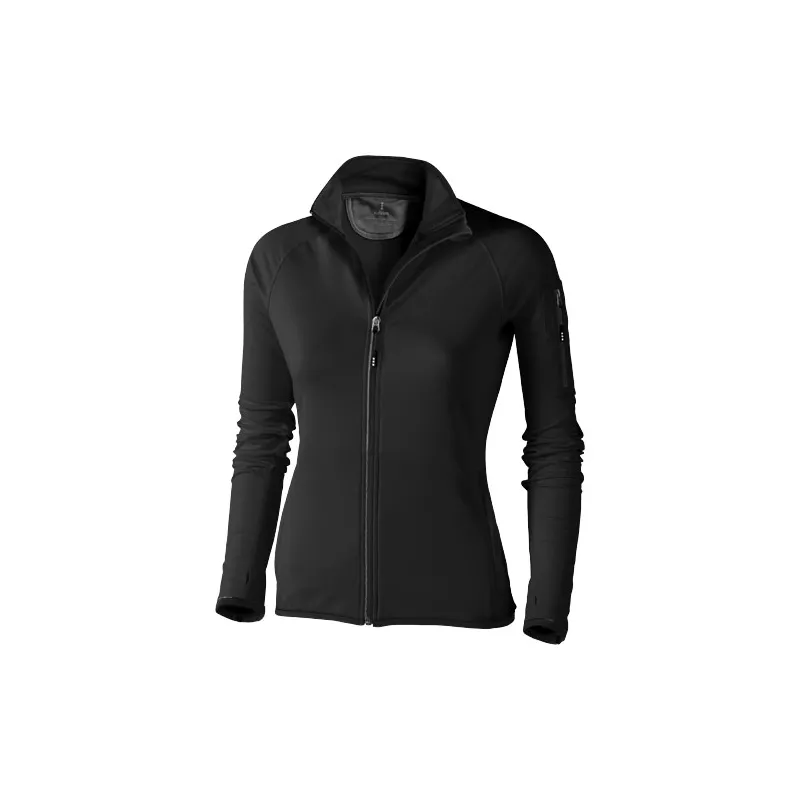 Chaqueta Elevate Power Fleece "Mani" Mujer Negro