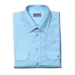 Camisa M/Corta Academy Azul Celeste