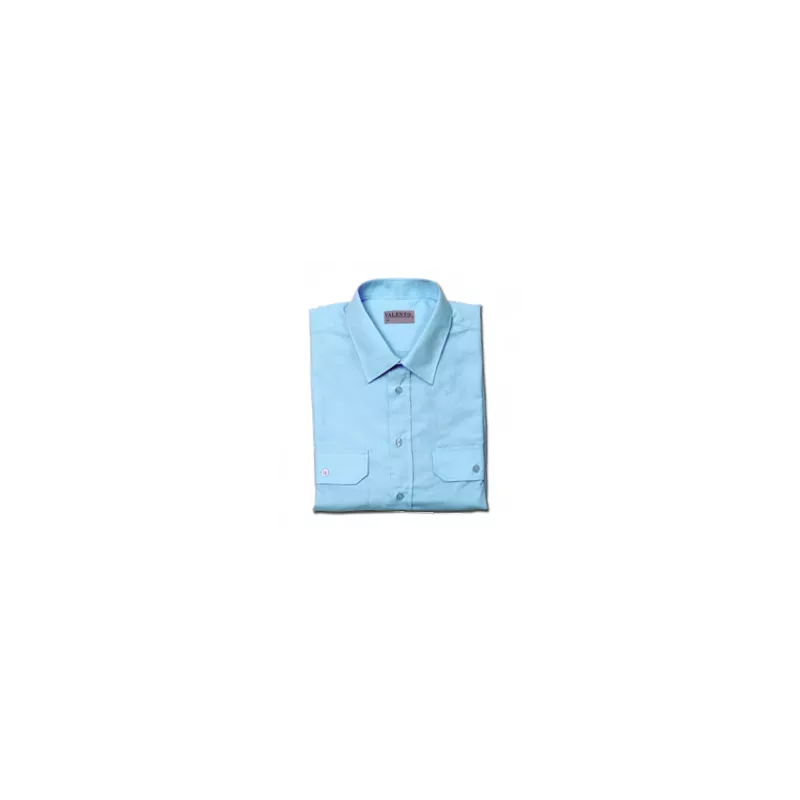 Camisa M/Corta Academy Azul Celeste