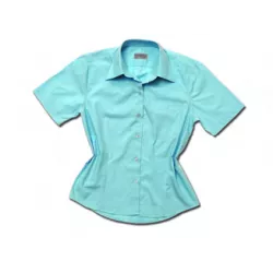 Camisa Mujer M/Corta Star Azul Celeste