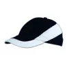 Gorra Duran Adulto Negro/Blanco