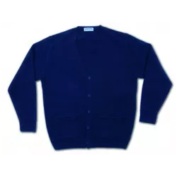 Chaqueta Hombre Cárdigan Azul Marino