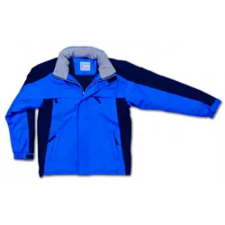 Parka Arkansas Azul Royal/Negro