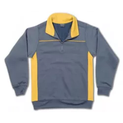 Sudadera Thunder Adulto Gris/Amarillo