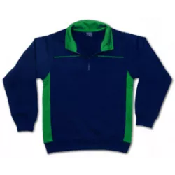 Sudadera Thunder Adulto Azul Marino/Verde