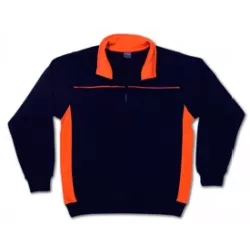 Sudadera Thunder Adulto Negro/Naranja