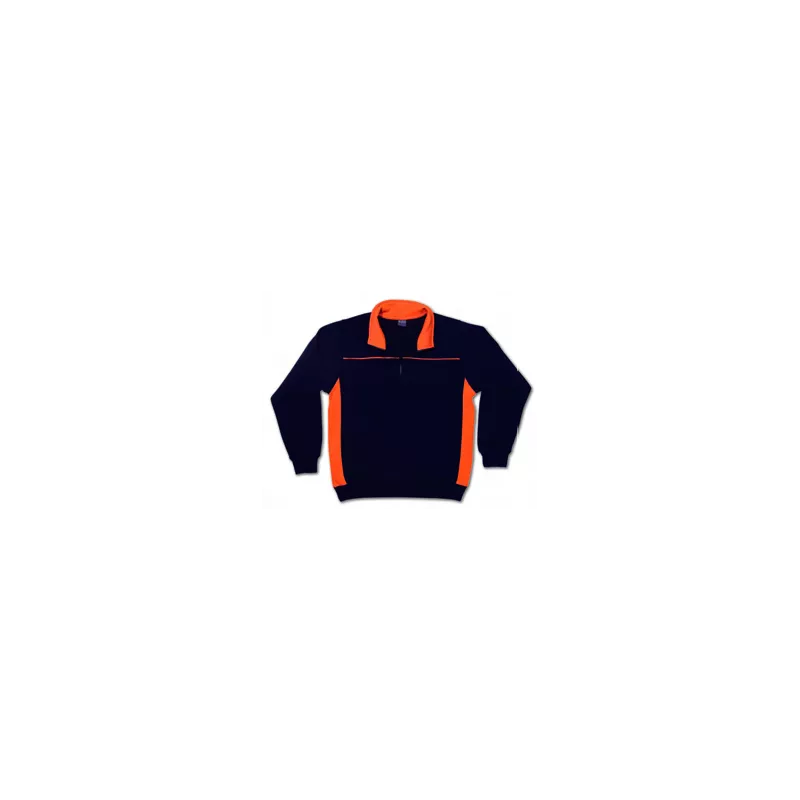 Sudadera Thunder Adulto Negro/Naranja