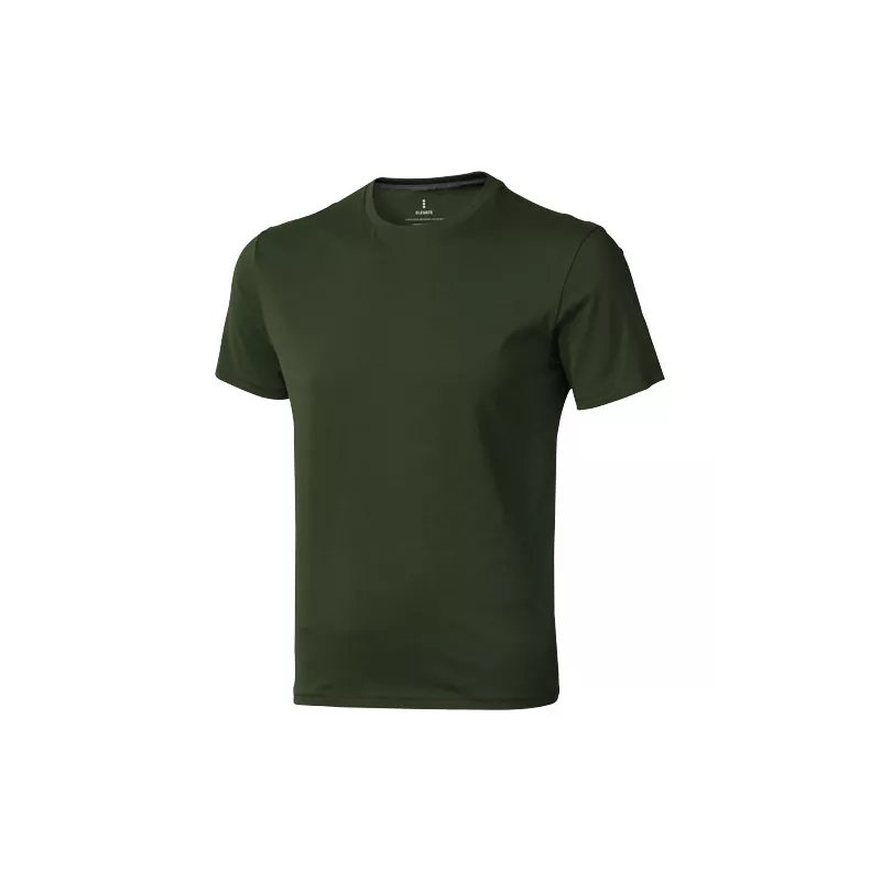 Camiseta M/Corta Hombre Verde Militar