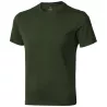 Camiseta M/Corta Hombre Verde Militar