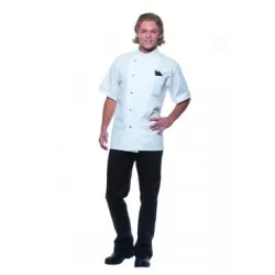 Chaqueta Chef Gustav Manga corta