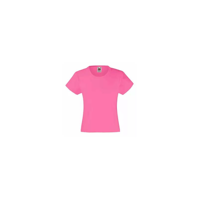 Camiseta Niña color Fruit Of The Loom