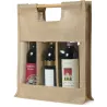 Bolsa para 3 Botellas jute